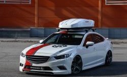 22 749 р. Багажный бокс Broomer Venture (420 л/189x89x40 см) на крышу   (Покрытие: шагрень, Цвет: чёрный)  с доставкой в г. Кемерово. Увеличить фотографию 15