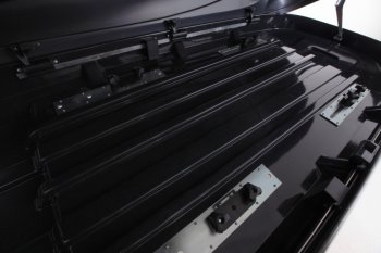 15 399 р. Бокс на крышу INMAX Space (460 л/1860x860x365 мм)   (Цвет: чёрный (глянец))  с доставкой в г. Кемерово. Увеличить фотографию 4