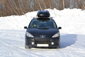 28 499 р. Автобокс PT GROUP (510л., 210х45х81, двустороннее открывание) Turino Sport черный Suzuki Jimny JB64 (2018-2025) (Черный)  с доставкой в г. Кемерово. Увеличить фотографию 3