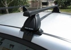 8 299 р. Багажник на автомобиль Mont Blanc ReadyFit 13 Steel Daewoo Matiz M100 дорестайлинг (1998-2000)  с доставкой в г. Кемерово. Увеличить фотографию 3