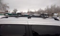 2 349 р. Крепление для 3 комплектов лыж или 2 сноубордов Amos Ski Lock 3 Great Wall Coolbear (2009-2012) (Цвет: серебристый)  с доставкой в г. Кемерово. Увеличить фотографию 4