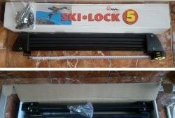2 449 р. Крепление 5 комплектов лыж или 4 сноубордов Amos Ski Lock 5 Volkswagen Golf 7 дорестайлинг, хэтчбэк 5 дв. (2012-2017)  с доставкой в г. Кемерово. Увеличить фотографию 7