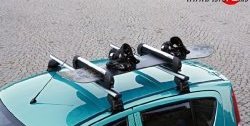 Комплект креплений для 3 пар лыж или 2 сноубордов MontBlanc Zermatt 535 Volkswagen Passat B7 седан (2010-2015)