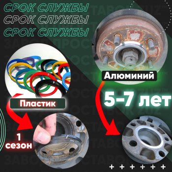 1 799 р. Алюминиевое центровочное кольцо JAC T6 пикап (2018-2024) (4 шт) ЗУЗ 106.1 x 130.0 . Увеличить фотографию 4