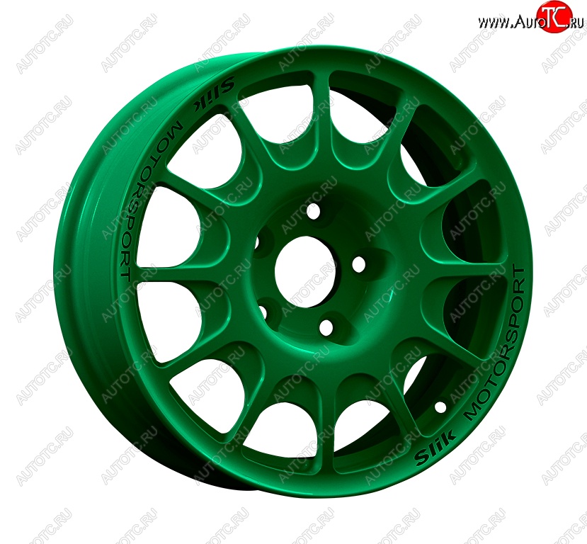 23 799 р. Кованый диск Slik Classic Sport L-1844S 5.5x15   (Candy изумрудно-зеленый (Candy Green))  с доставкой в г. Кемерово