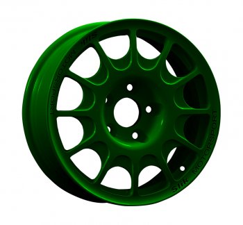 23 799 р. Кованый диск Slik Classic Sport L-1844S 5.5x15   (Зеленый (GREEEN))  с доставкой в г. Кемерово. Увеличить фотографию 1