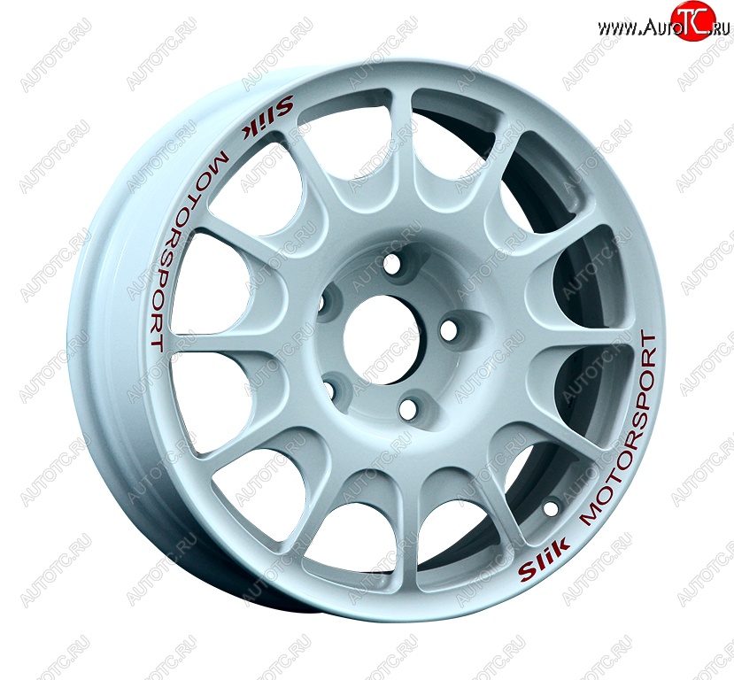 23 799 р. Кованый диск Slik Classic Sport L-1844S 5.5x15   (Белый (W))  с доставкой в г. Кемерово