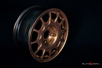23 799 р. Кованый диск Slik Classic Sport L-1844S 5.5x15   (Бронза (BRZ))  с доставкой в г. Кемерово. Увеличить фотографию 2