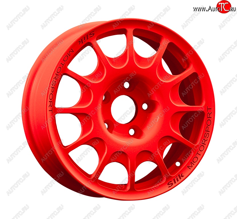 23 799 р. Кованый диск Slik Classic Sport L-1844S 6.5x15   (RAL 3026 ярко алый (3026))  с доставкой в г. Кемерово