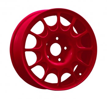 23 799 р. Кованый диск Slik Classic Sport L-1844S 6.5x15   (Candy рубиновый (Candy RUBIN))  с доставкой в г. Кемерово. Увеличить фотографию 1