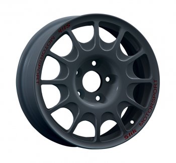 23 799 р. Кованый диск Slik Classic Sport L-1844S 6.5x15   (Графит матовый (GRF2))  с доставкой в г. Кемерово. Увеличить фотографию 1