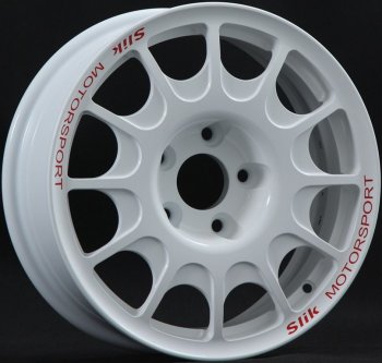 23 799 р. Кованый диск Slik Classic Sport L-1844S 6.5x15   (Белый (W))  с доставкой в г. Кемерово. Увеличить фотографию 1