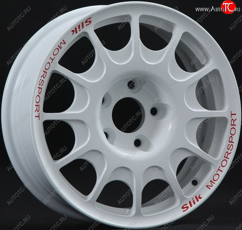 23 799 р. Кованый диск Slik Classic Sport L-1844S 6.5x15   (Белый (W))  с доставкой в г. Кемерово