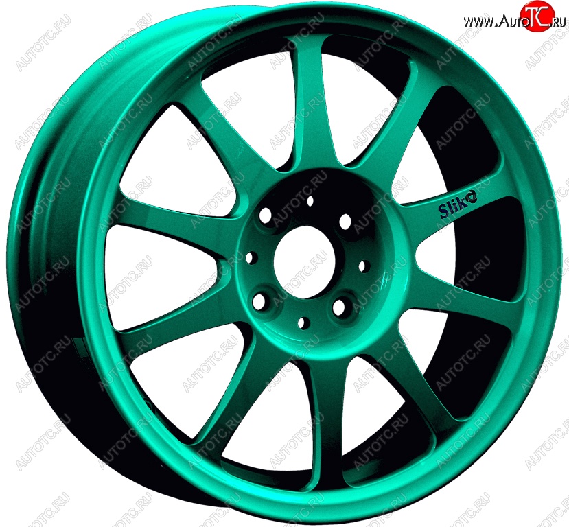 14 899 р. Кованый диск Slik Classic Sport L-5411S 6.0x15   (Candy изумрудно-зеленый (Candy Green))  с доставкой в г. Кемерово