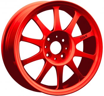 14 899 р. Кованый диск Slik Classic Sport L-5411S 6.0x15   (RAL 3026 ярко алый (3026))  с доставкой в г. Кемерово. Увеличить фотографию 1