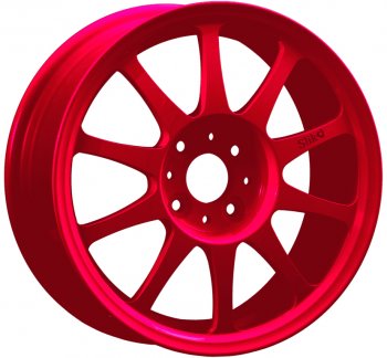 14 899 р. Кованый диск Slik Classic Sport L-5411S 6.0x15   (Candy рубиновый (Candy RUBIN))  с доставкой в г. Кемерово. Увеличить фотографию 1