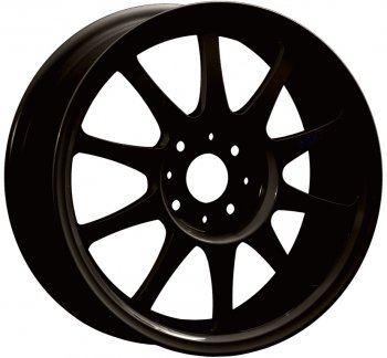 14 899 р. Кованый диск Slik Classic Sport L-5411S 6.0x15   (Черный матовый (MB))  с доставкой в г. Кемерово. Увеличить фотографию 1
