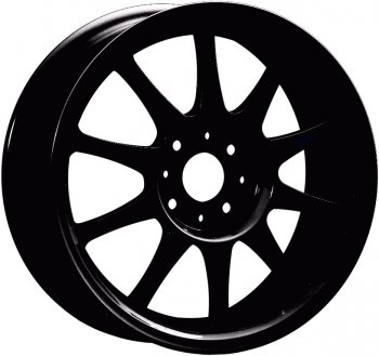 14 899 р. Кованый диск Slik Classic Sport L-5411S 6.0x15   (Черный глянцевый (BK))  с доставкой в г. Кемерово. Увеличить фотографию 1