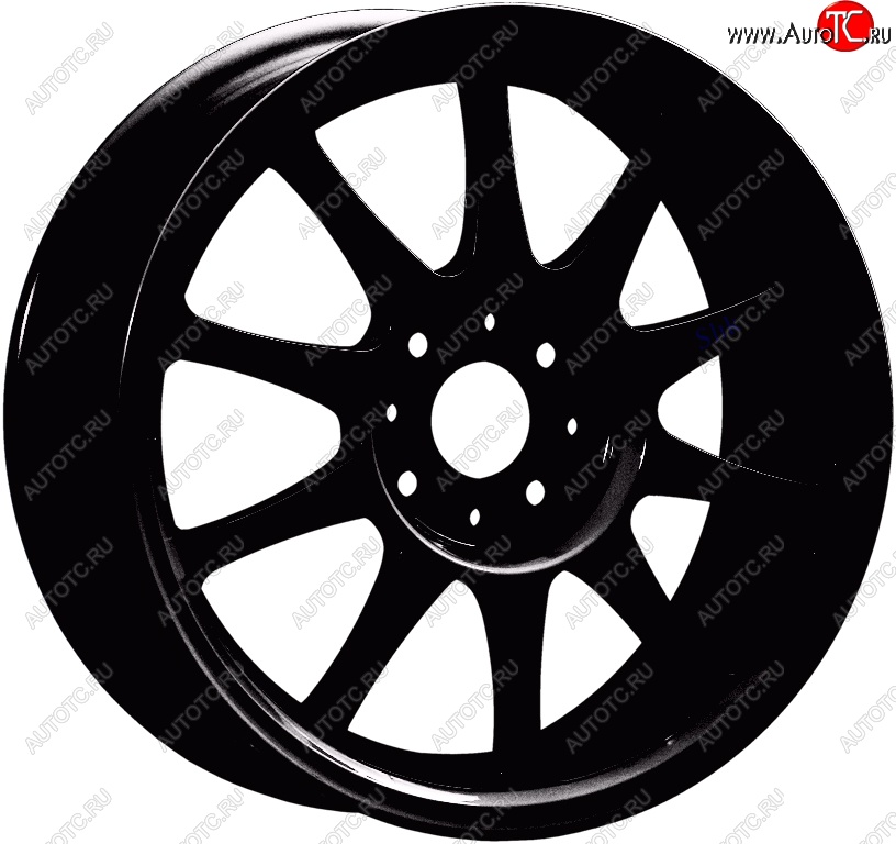 14 899 р. Кованый диск Slik Classic Sport L-5411S 6.0x15   (Черный глянцевый (BK))  с доставкой в г. Кемерово