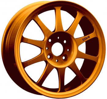14 899 р. Кованый диск Slik Classic Sport L-5411S 6.0x15   (Candy медно-оранжевый глянцевый)  с доставкой в г. Кемерово. Увеличить фотографию 1