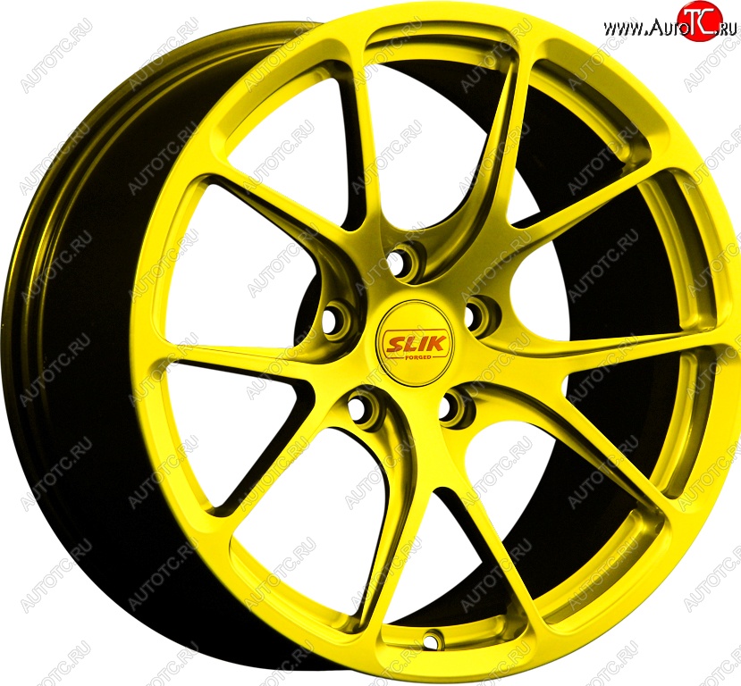 17 799 р. Кованый диск Slik TuningPro L-754 9.0x17   (Candy ярко-желтый (Candy YELLOW))  с доставкой в г. Кемерово