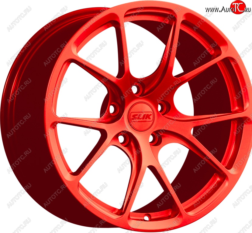 17 799 р. Кованый диск Slik TuningPro L-754 9.0x17   (RAL 3026 ярко алый (3026))  с доставкой в г. Кемерово