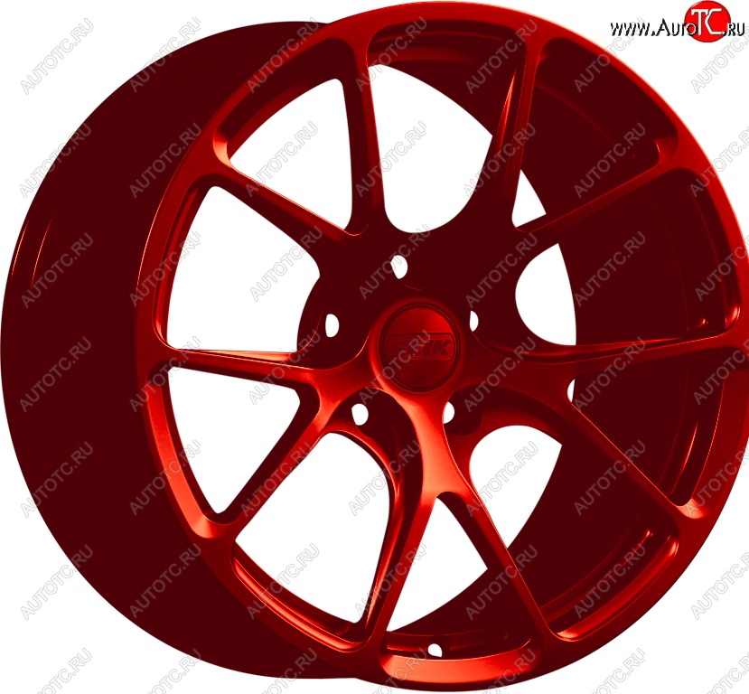 17 799 р. Кованый диск Slik TuningPro L-754 9.0x17   (Candy алый)  с доставкой в г. Кемерово