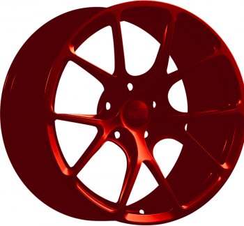 17 699 р. Кованый диск Slik TuningPro L-754 9.0x17   (Candy красный (Candy RED))  с доставкой в г. Кемерово. Увеличить фотографию 1