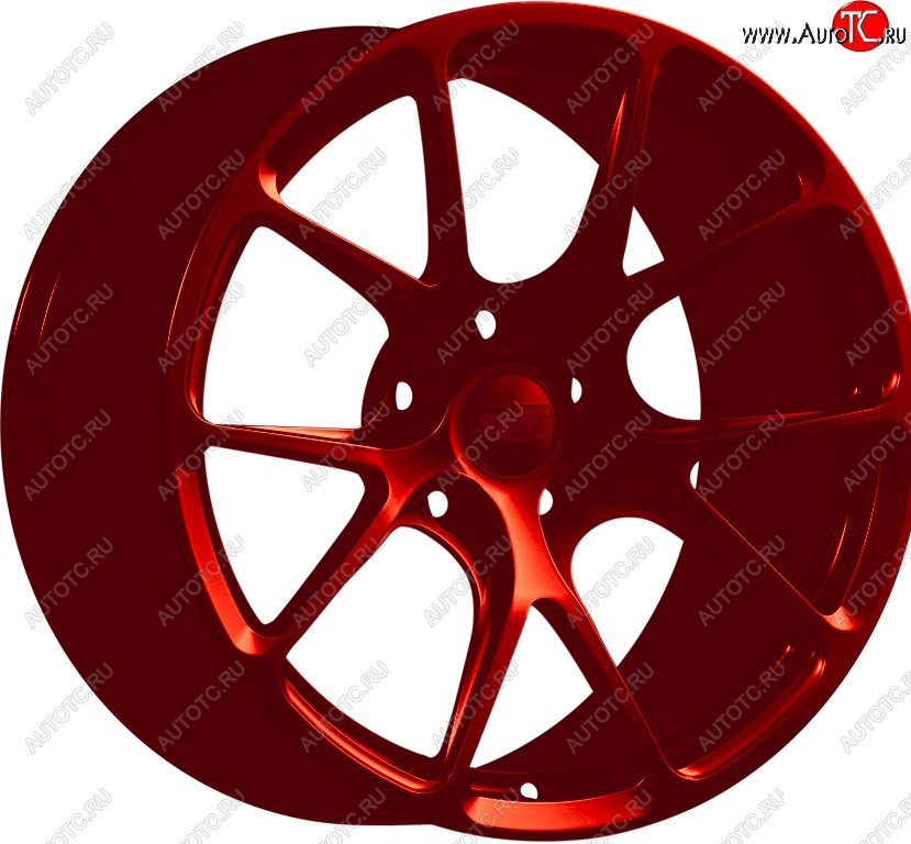 17 699 р. Кованый диск Slik TuningPro L-754 9.0x17   (Candy красный (Candy RED))  с доставкой в г. Кемерово