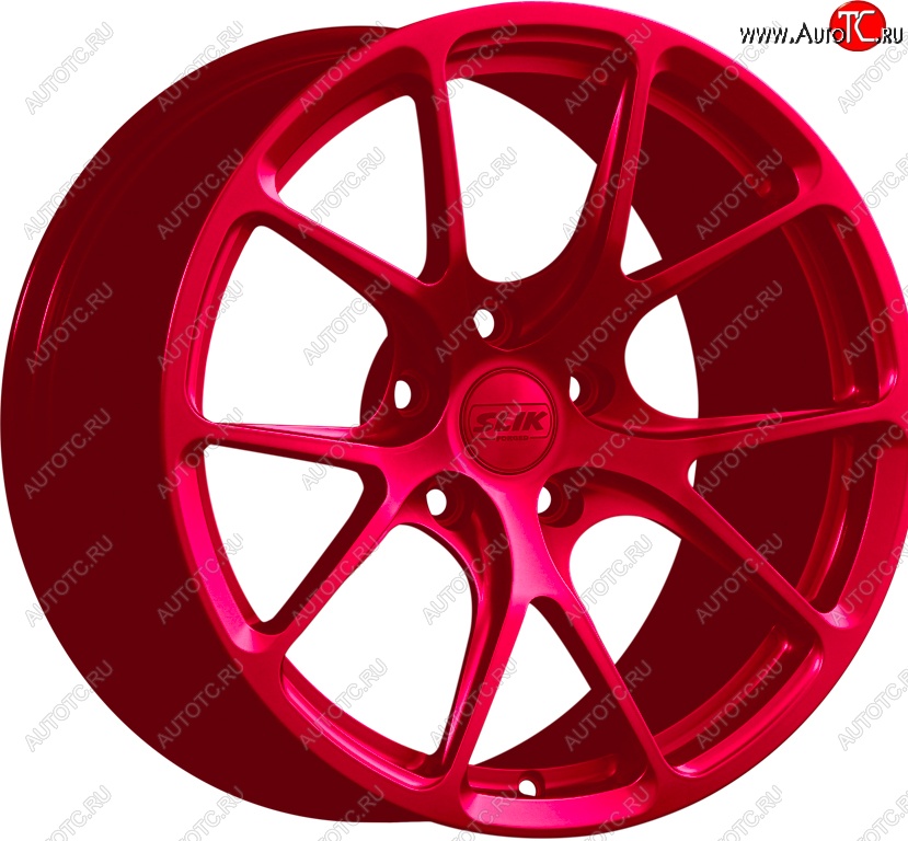 17 799 р. Кованый диск Slik TuningPro L-754 9.0x17   (Candy рубиновый (Candy RUBIN))  с доставкой в г. Кемерово