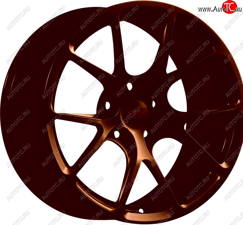 17 890 р. Кованый диск Slik TuningPro L-754 9.0x17   (Коньячная бронза глянец (BRZCGN))  с доставкой в г. Кемерово