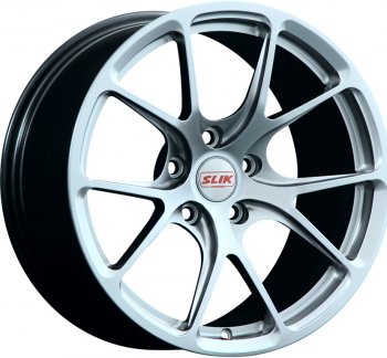 17 799 р. Кованый диск Slik TuningPro L-754 9.0x17   (Ярко блестящее серебро (HPB))  с доставкой в г. Кемерово. Увеличить фотографию 1