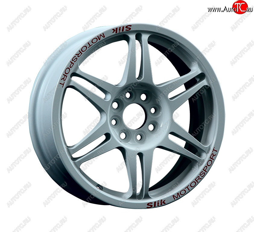 7 540 р. Кованый диск Slik Classic Sport L-152S 6.5x15   (Серебристый светлый (S16))  с доставкой в г. Кемерово