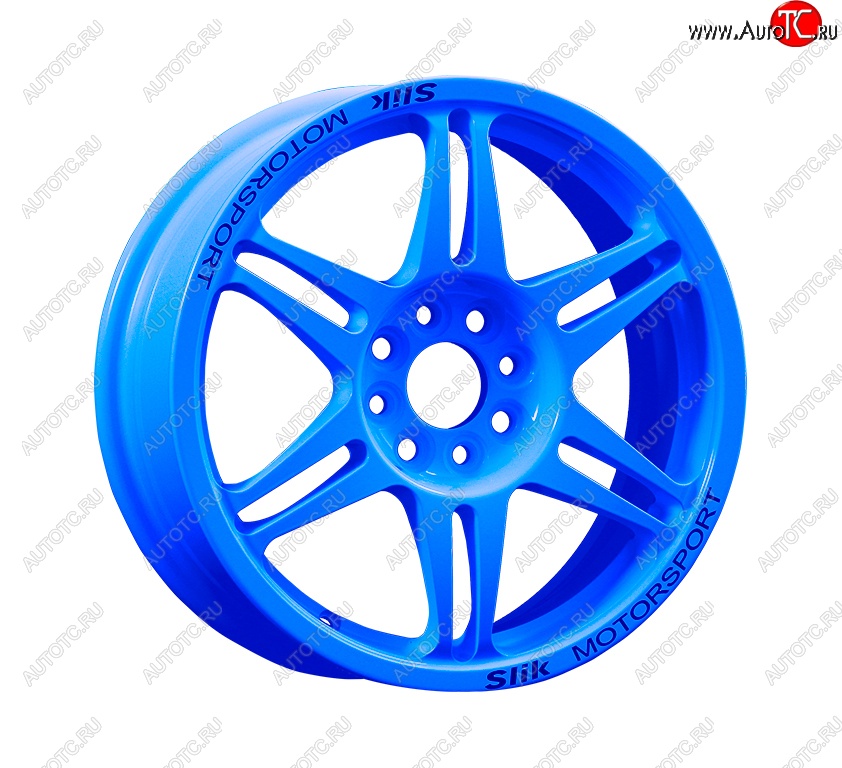 7 540 р. Кованый диск Slik Classic Sport L-152S 6.5x15   (Синий (BLUE))  с доставкой в г. Кемерово