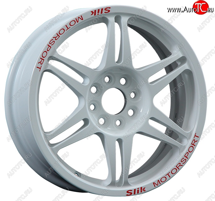 7 540 р. Кованый диск Slik Classic Sport L-152S 6.5x15   (Белый (W))  с доставкой в г. Кемерово