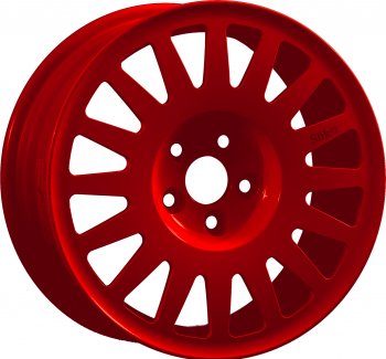 15 599 р. Кованый диск Slik Classic Sport L-1823S 6.5x15   (Красный (RED))  с доставкой в г. Кемерово. Увеличить фотографию 1