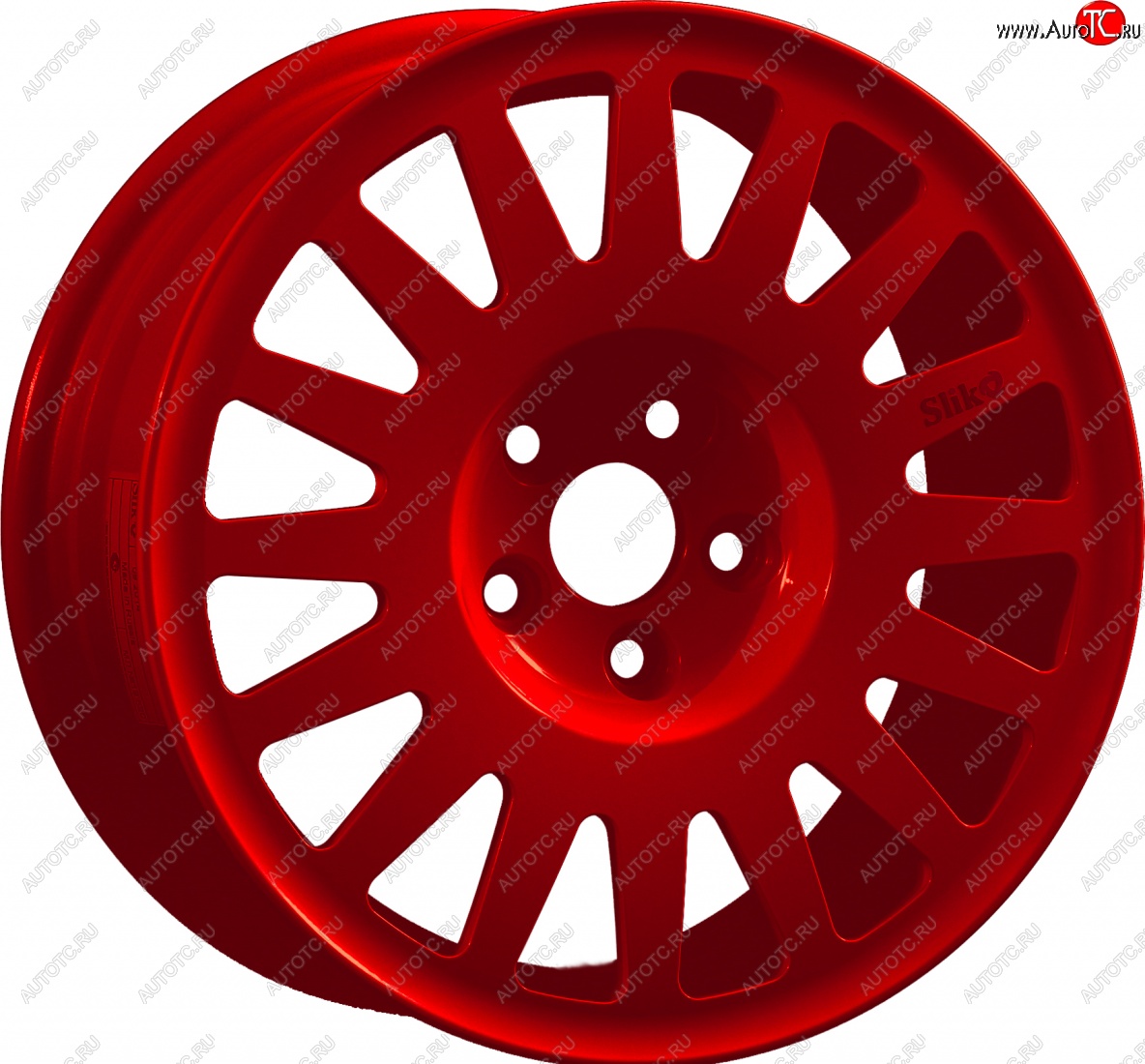 15 599 р. Кованый диск Slik Classic Sport L-1823S 6.5x15   (Красный (RED))  с доставкой в г. Кемерово