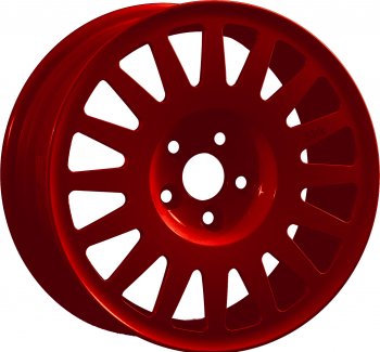 15 599 р. Кованый диск Slik Classic Sport L-1823S 6.5x15   (Candy алый)  с доставкой в г. Кемерово. Увеличить фотографию 1