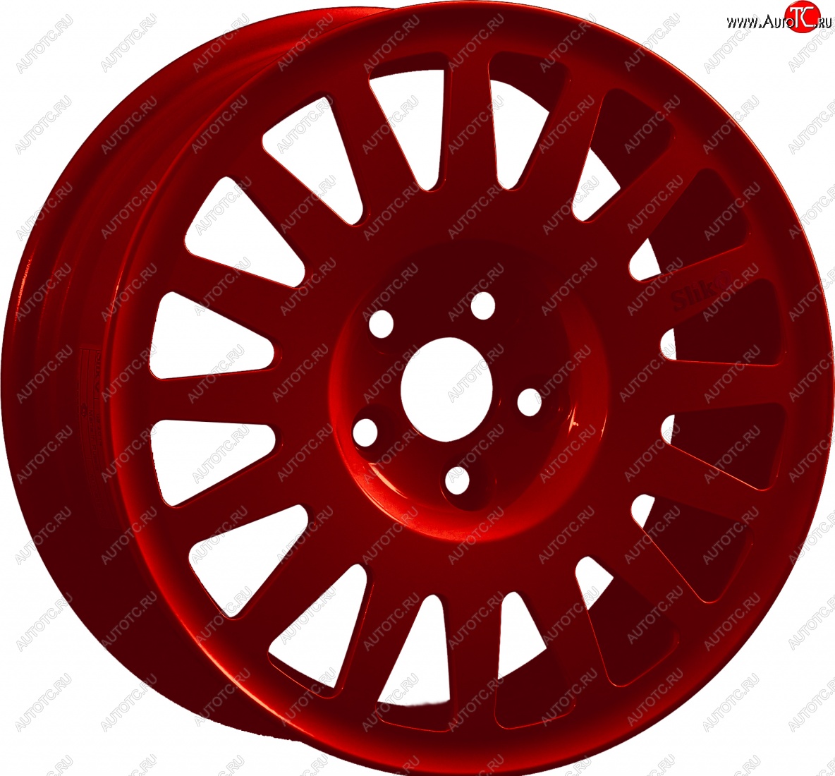 15 599 р. Кованый диск Slik Classic Sport L-1823S 6.5x15   (Candy алый)  с доставкой в г. Кемерово