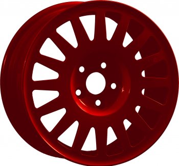 15 599 р. Кованый диск Slik Classic Sport L-1823S 6.5x15   (Candy красный (Candy RED))  с доставкой в г. Кемерово. Увеличить фотографию 1