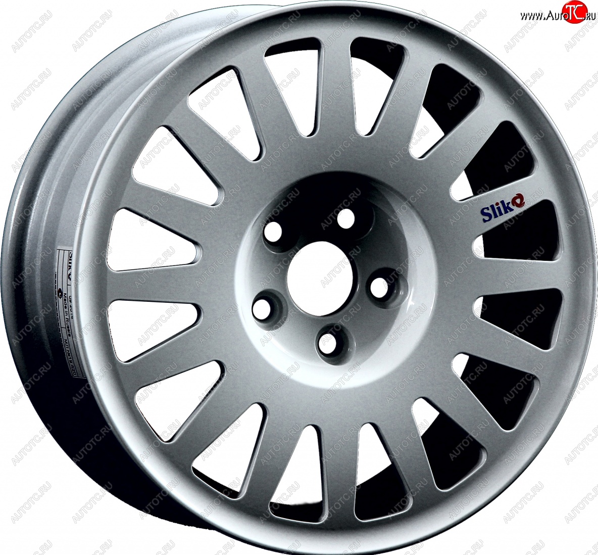 14 199 р. Кованый диск Slik Classic Sport L-1823S 6.5x15   (Серебристый темный (S25))  с доставкой в г. Кемерово