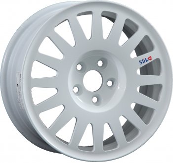 14 199 р. Кованый диск Slik Classic Sport L-1823S 6.5x15   (Белый (W))  с доставкой в г. Кемерово. Увеличить фотографию 1