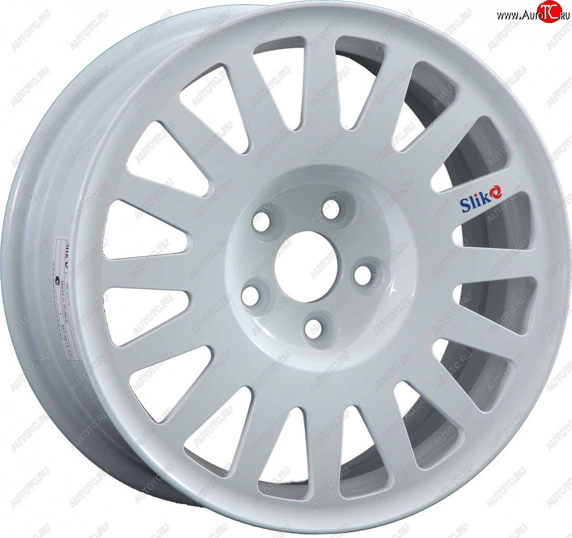 14 199 р. Кованый диск Slik Classic Sport L-1823S 6.5x15   (Белый (W))  с доставкой в г. Кемерово