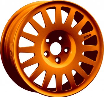 15 599 р. Кованый диск Slik Classic Sport L-1823S 6.5x15   (Candy медно-оранжевый глянцевый)  с доставкой в г. Кемерово. Увеличить фотографию 1