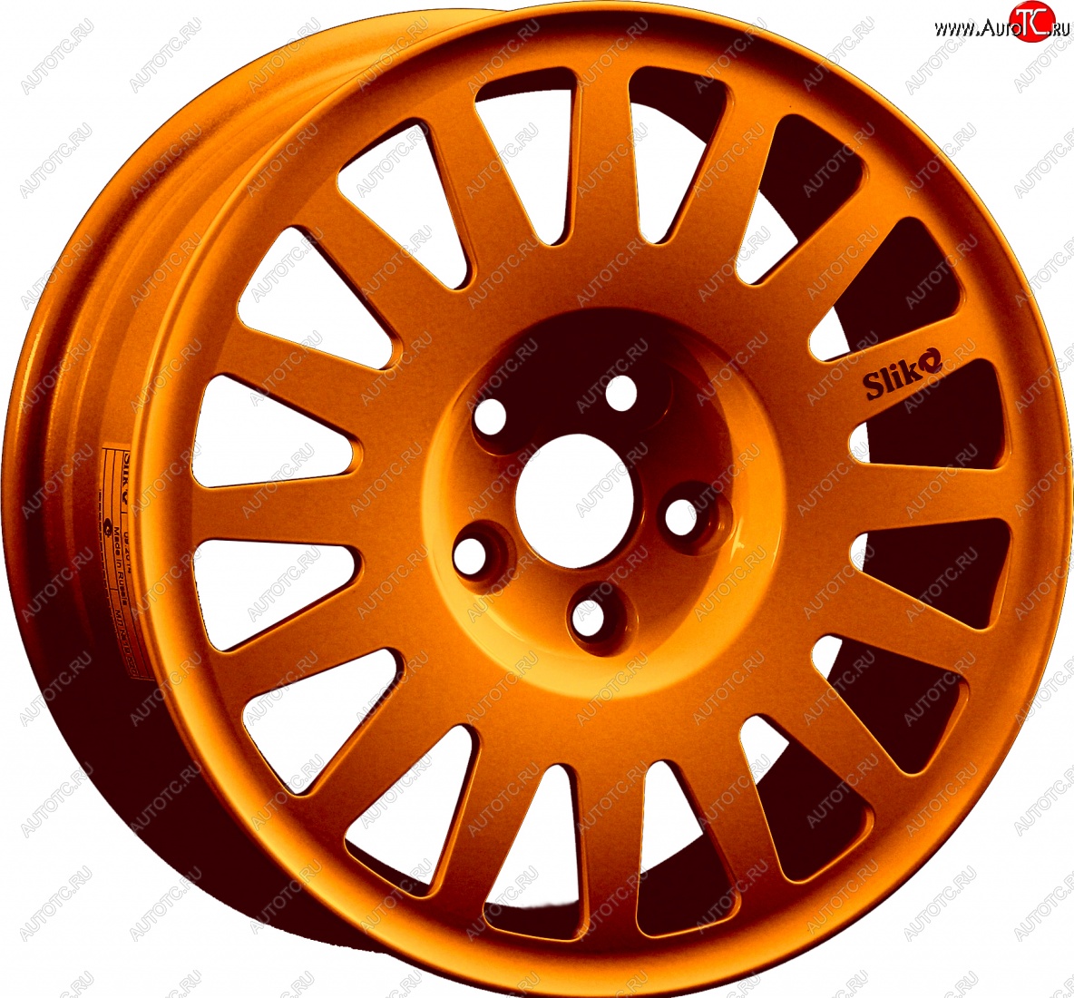 15 599 р. Кованый диск Slik Classic Sport L-1823S 6.5x15   (Candy медно-оранжевый глянцевый)  с доставкой в г. Кемерово