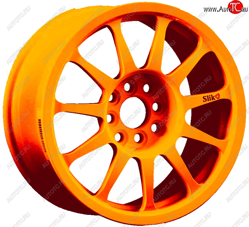 24 899 р. Кованый диск Slik Classic Sport L-1837S 7.0x15   (Ярко оранжевый (ORANGE))  с доставкой в г. Кемерово