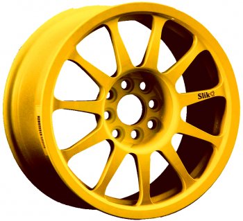 Кованый диск Slik Classic Sport L-1837S 7.0x15  (Ярко желтый RAL1021 (YELLOW))