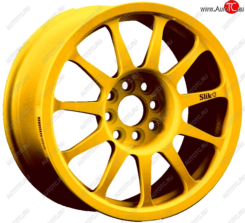 24 899 р. Кованый диск Slik Classic Sport L-1837S 7.0x15   (Ярко желтый RAL1021 (YELLOW))  с доставкой в г. Кемерово