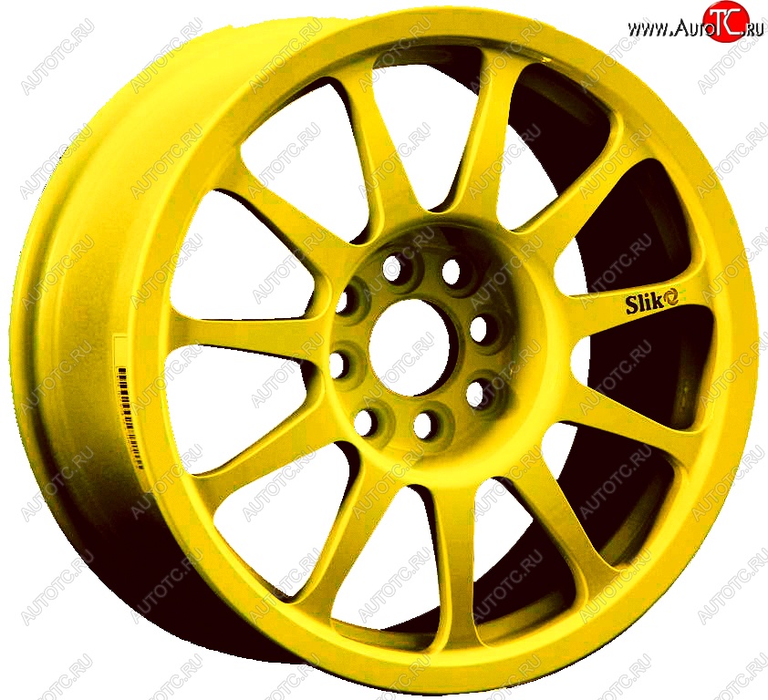 24 899 р. Кованый диск Slik Classic Sport L-1837S 7.0x15   (Candy ярко-желтый (Candy YELLOW))  с доставкой в г. Кемерово