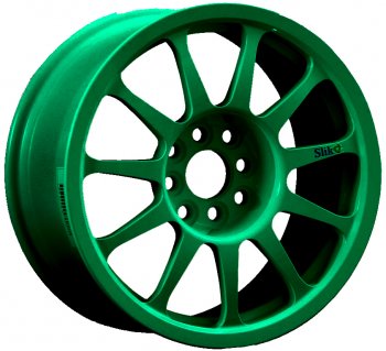 24 899 р. Кованый диск Slik Classic Sport L-1837S 7.0x15   (Candy изумрудно-зеленый (Candy Green))  с доставкой в г. Кемерово. Увеличить фотографию 1